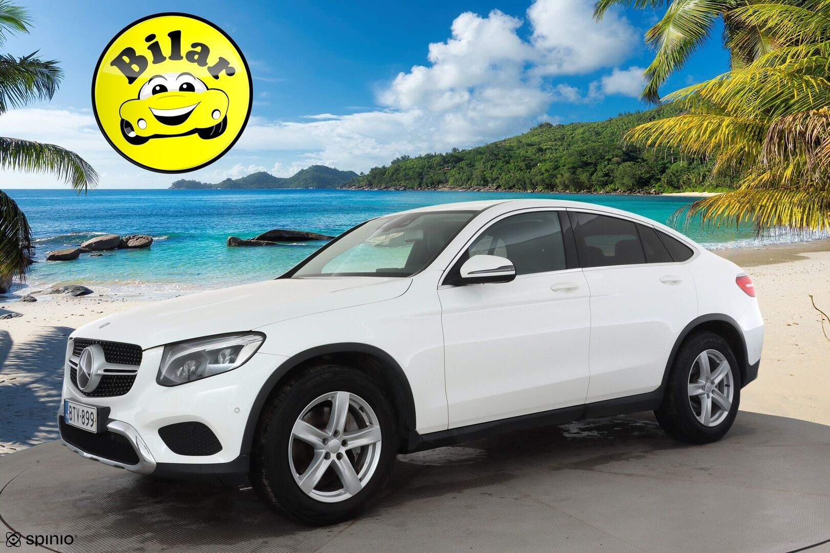 Mercedes-Benz GLC 2017 220 d Coupé 4Matic A Premium Business - | Distronic Pro | Webasto | Koukku | ILS-LED | Sporttinahat | P.kamera ja tutkat | Bluetooth | Hätäjarrutusavustin | 2x renkaat aluin | Suomiauto | 