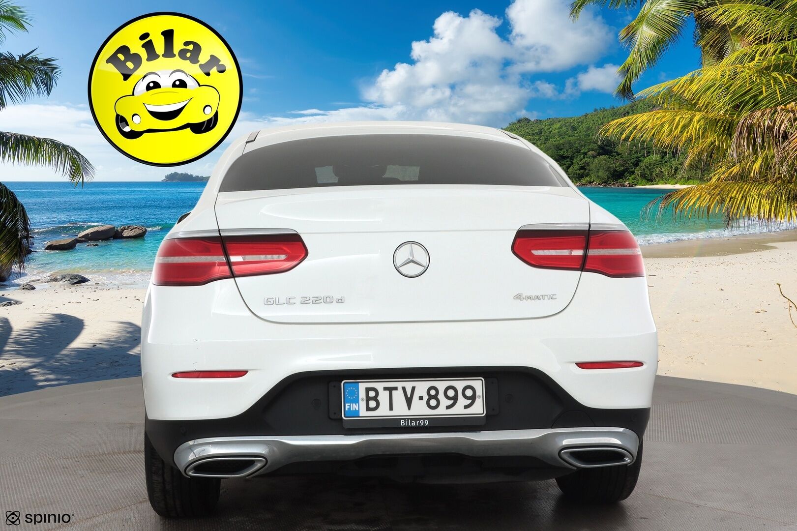 Mercedes-Benz GLC 2017 220 d Coupé 4Matic A Premium Business - | Distronic Pro | Webasto | Koukku | ILS-LED | Sporttinahat | P.kamera ja tutkat | Bluetooth | Hätäjarrutusavustin | 2x renkaat aluin | Suomiauto | 