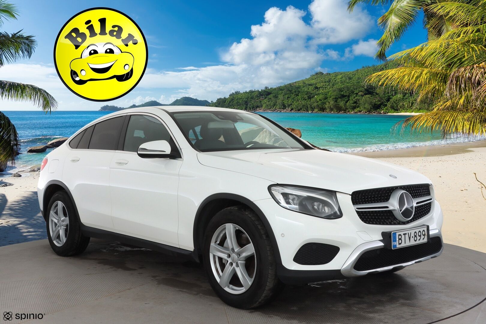 Mercedes-Benz GLC 2017 220 d Coupé 4Matic A Premium Business - | Distronic Pro | Webasto | Koukku | ILS-LED | Sporttinahat | P.kamera ja tutkat | Bluetooth | Hätäjarrutusavustin | 2x renkaat aluin | Suomiauto | 
