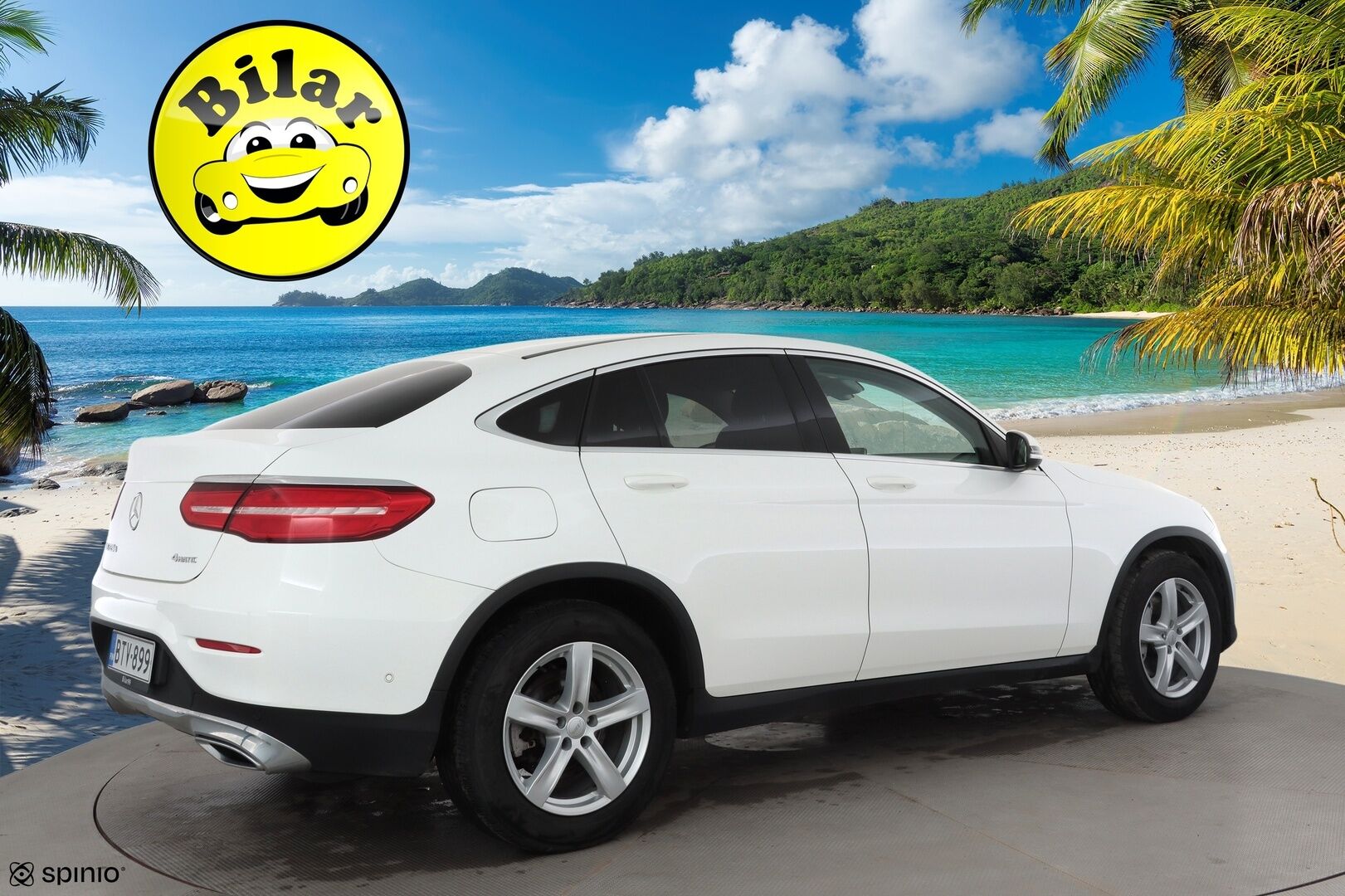 Mercedes-Benz GLC 2017 220 d Coupé 4Matic A Premium Business - | Distronic Pro | Webasto | Koukku | ILS-LED | Sporttinahat | P.kamera ja tutkat | Bluetooth | Hätäjarrutusavustin | 2x renkaat aluin | Suomiauto | 