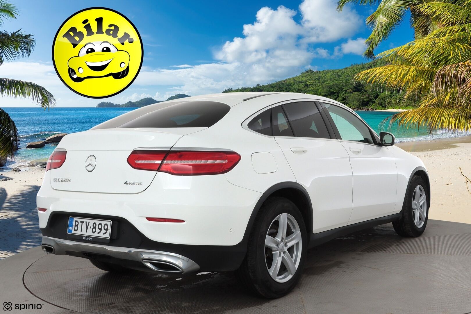 Mercedes-Benz GLC 2017 220 d Coupé 4Matic A Premium Business - | Distronic Pro | Webasto | Koukku | ILS-LED | Sporttinahat | P.kamera ja tutkat | Bluetooth | Hätäjarrutusavustin | 2x renkaat aluin | Suomiauto | 