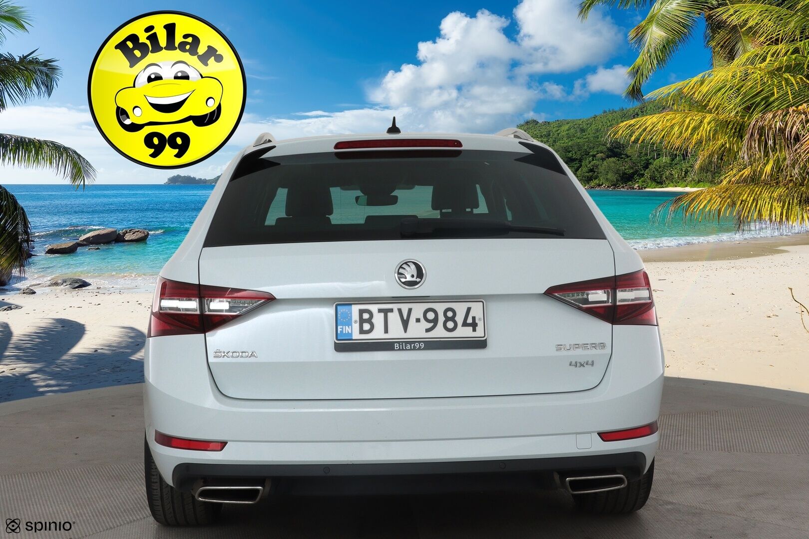 Skoda Superb 2017 Combi 2,0 TSI 280 4x4 L&K DSG *ACC / Webasto / Panorama / Muistipenkki / Ilmastoidut nahat / Navi / P.tutkat / Canton* - Suomi-auto / Kahdet renkaat aluvanteilla