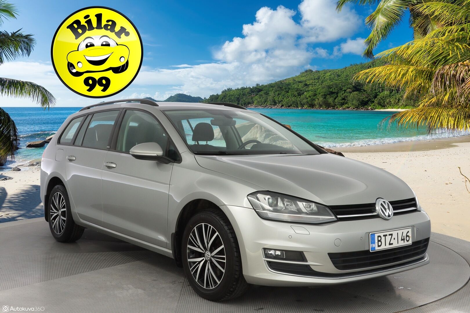 Volkswagen Golf 2016 Variant Allstar 1,2 TSI 81 kW (110 hv) DSG-automaatti *Koukku / Webasto / Ratinlämmitin / Tutkat / Vakkari* - Juuri katsastettu / Kahdet renkaat alumiinivantein / Allstar / 26.05.2025 huollettu / Jakopää vaihdettu 07.2023