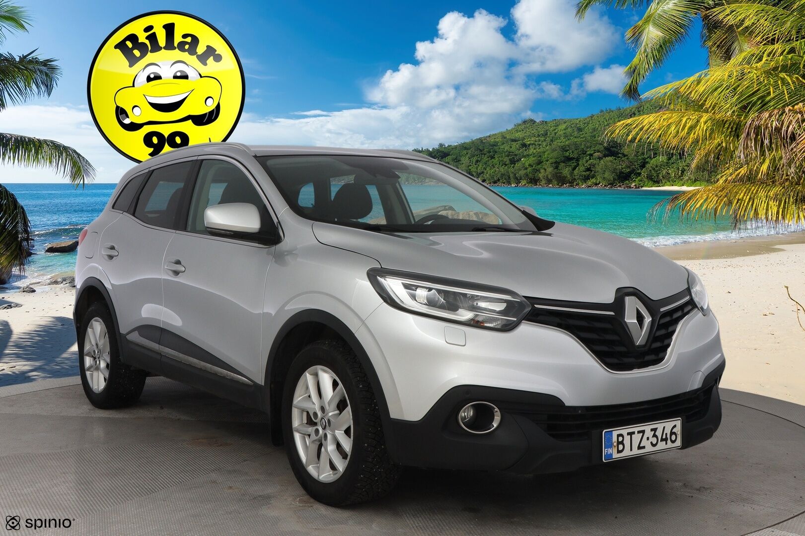 Renault Kadjar 2017 Energy TCe 130 Zen * Vakkari / Puolinahkasisusta / Lohkolämmitin / Digimittari / Peruutustutkat / 2x Renkaat - Juuri tullut Tampereelle!