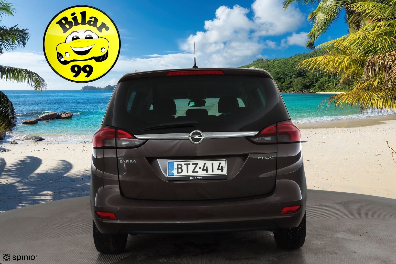 Opel Zafira 2018 Enjoy 1,4 Turbo ecoFLEX 103kW MT6 7-paik * Matrix-LED / P.kamera / Vakkari / Sportpenkit / Bluetooth / Ratinlämmitys * - Suomi-auto / Kahdet renkaat - Osta nyt, maksa vasta ensi vuonna