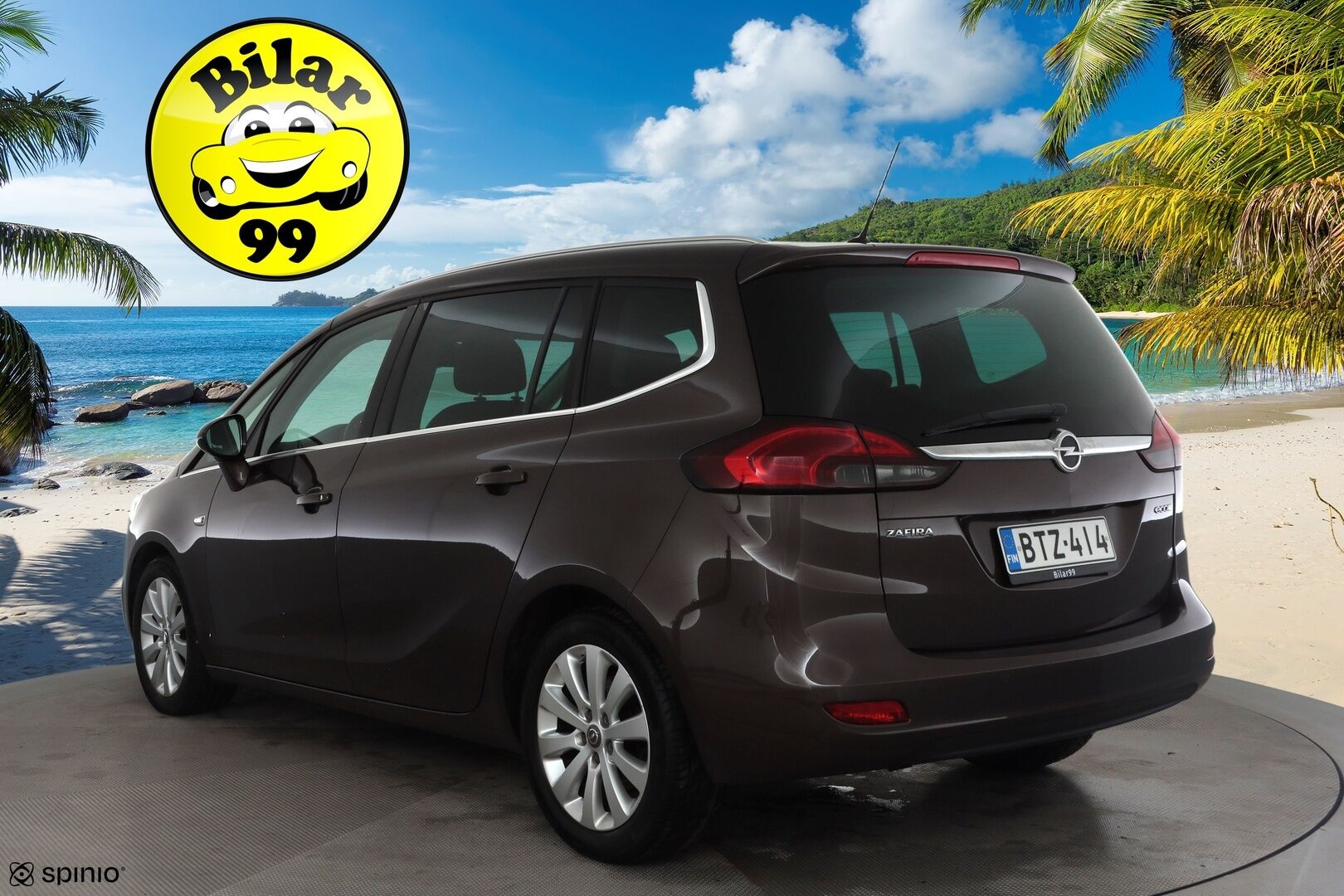 Opel Zafira 2018 Enjoy 1,4 Turbo ecoFLEX 103kW MT6 7-paik * Matrix-LED / P.kamera / Vakkari / Sportpenkit / Bluetooth / Ratinlämmitys * - Suomi-auto / Kahdet renkaat - Osta nyt, maksa vasta ensi vuonna