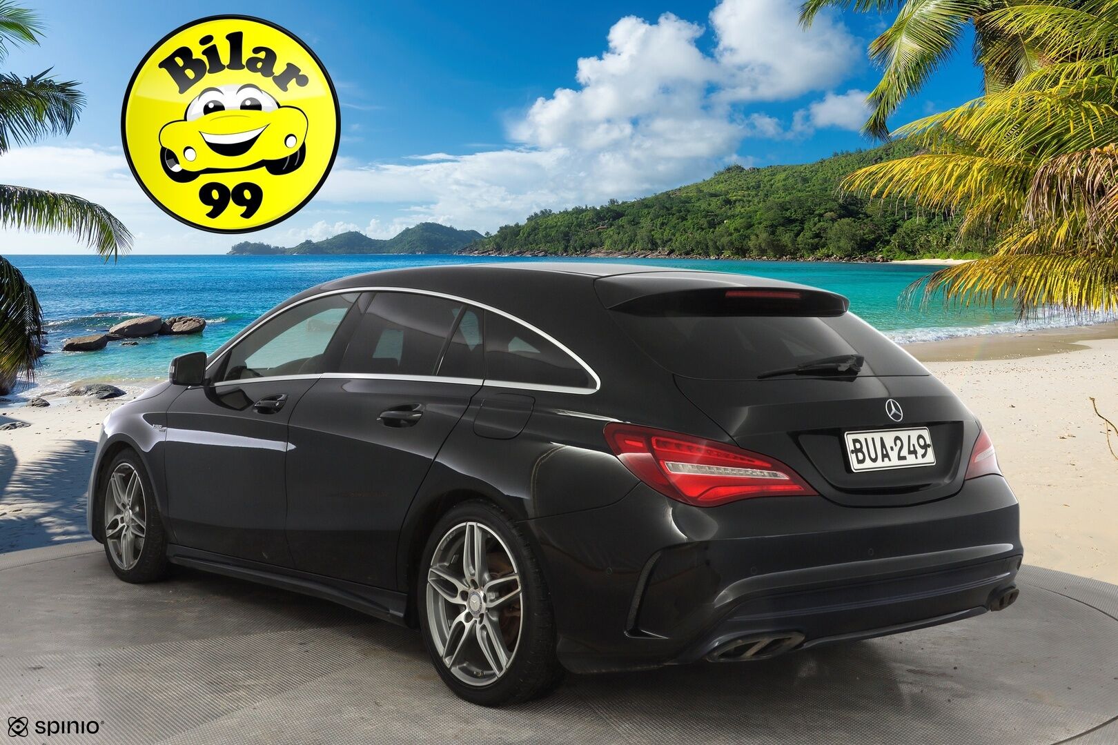 Mercedes-Benz CLA 2016 250 4Matic A Shooting Brake Business AMG *Panorama / Webasto  / Äänentoisto / Nahat / Muistipenkit / Kamera* - Säntilliset huollot / Kahdet renkaat AMG vantein