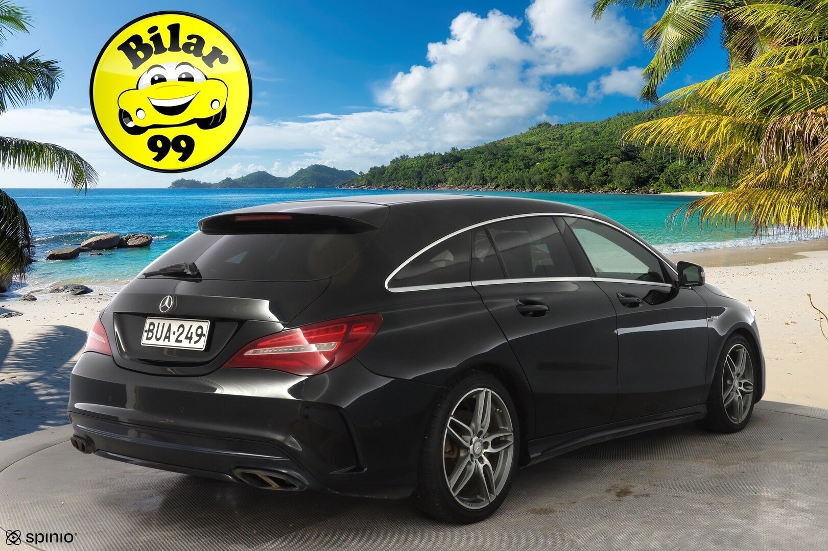 Mercedes-Benz CLA 2017 250 4Matic A Shooting Brake Business AMG *Panorama / Webasto  / Äänentoisto / Nahat / Muistipenkit / Kamera* - Säntilliset huollot / Kahdet renkaat AMG vantein