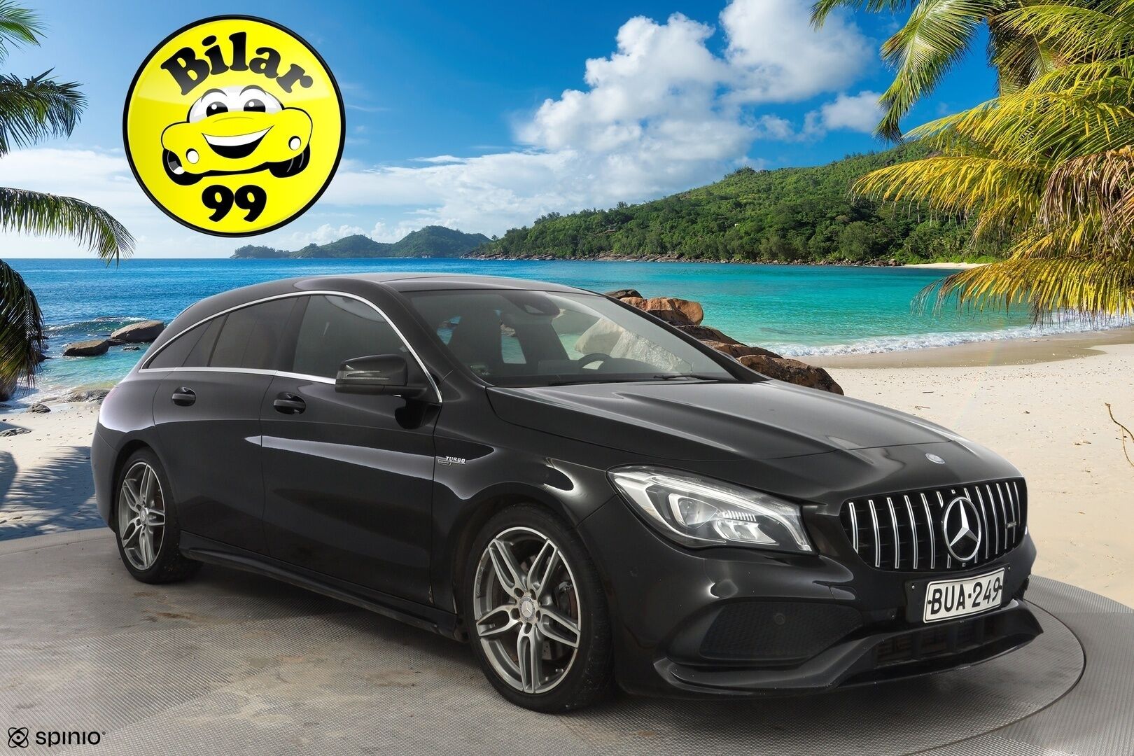 Mercedes-Benz CLA 2017 250 4Matic A Shooting Brake Business AMG *Panorama / Webasto  / Äänentoisto / Nahat / Muistipenkit / Kamera* - Säntilliset huollot / Kahdet renkaat AMG vantein