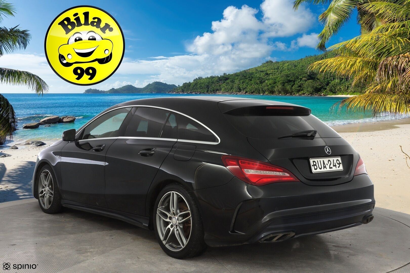 Mercedes-Benz CLA 2017 250 4Matic A Shooting Brake Business AMG *Panorama / Webasto  / Äänentoisto / Nahat / Muistipenkit / Kamera* - Säntilliset huollot / Kahdet renkaat AMG vantein