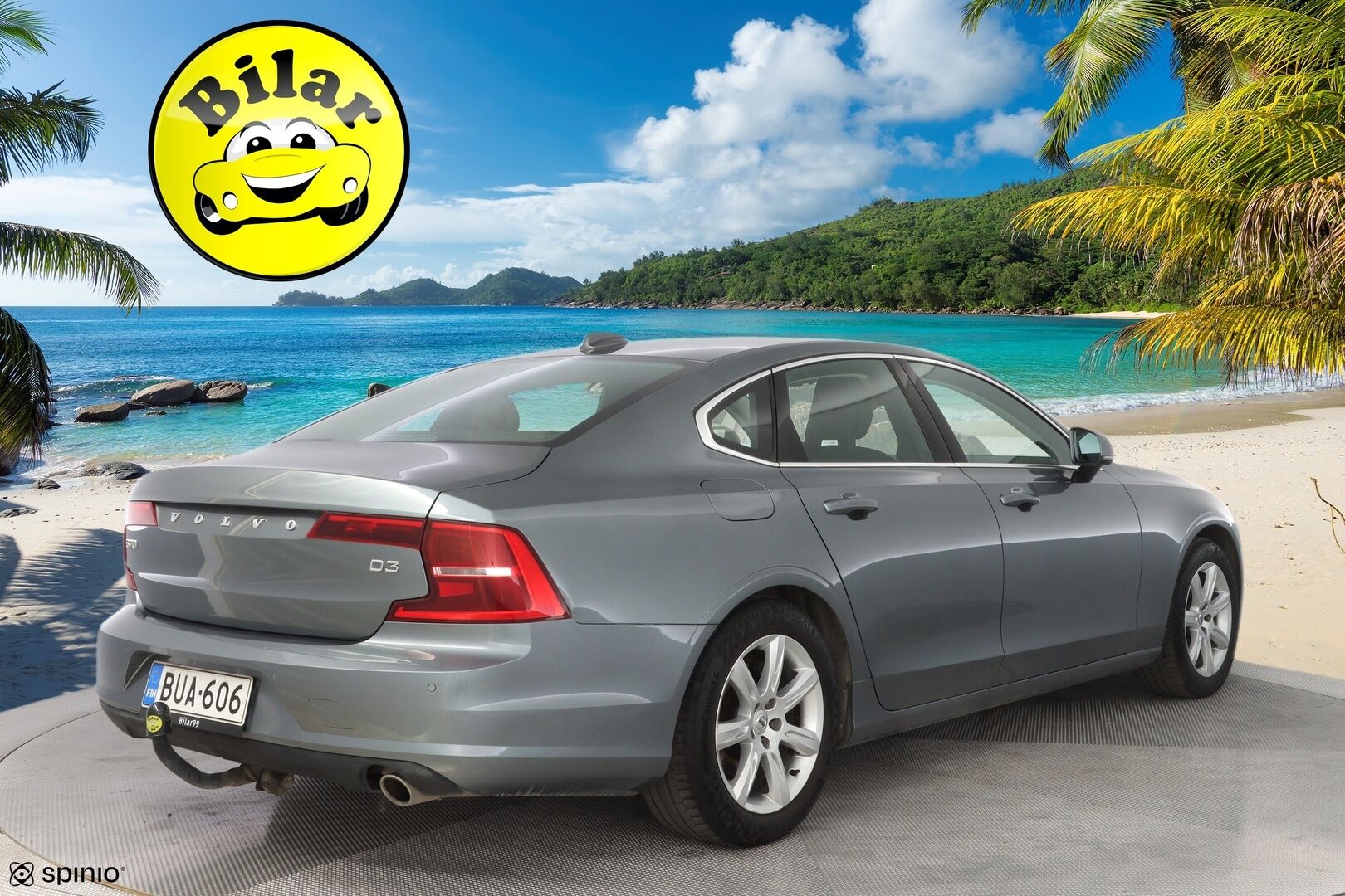 Volvo S90 2017 D3 Momentum aut - | ACC | Webasto | Koukku | Nahkasisusta | Pilot assist | Keyless | Suomi-auto | Kahdet renkaat | Hyvin huollettu / EI Adblue |
