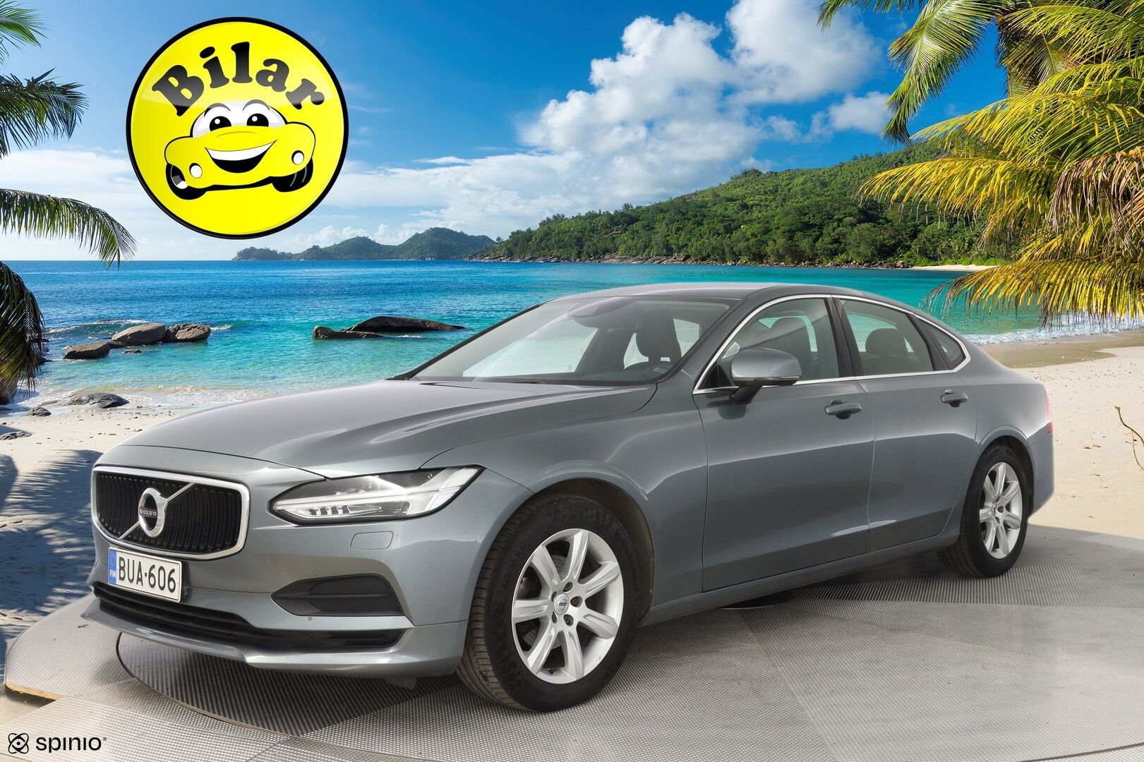 Volvo S90 2017 D3 Momentum aut - | ACC | Webasto | Koukku | Nahkasisusta | Pilot assist | Keyless | Suomi-auto | Kahdet renkaat | Hyvin huollettu / EI Adblue |