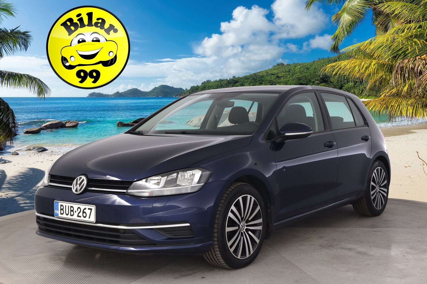 Volkswagen Golf 2017 Comfortline 1,0 TSI 81 kW * ACC / P.kamera / Vetokoukku / Lohkolämmitin * - Kahdet alumiinivanteet / Suomi-auto - HULLUT AVAJAISHULINAT KORKOTARJOUS 3,29 %