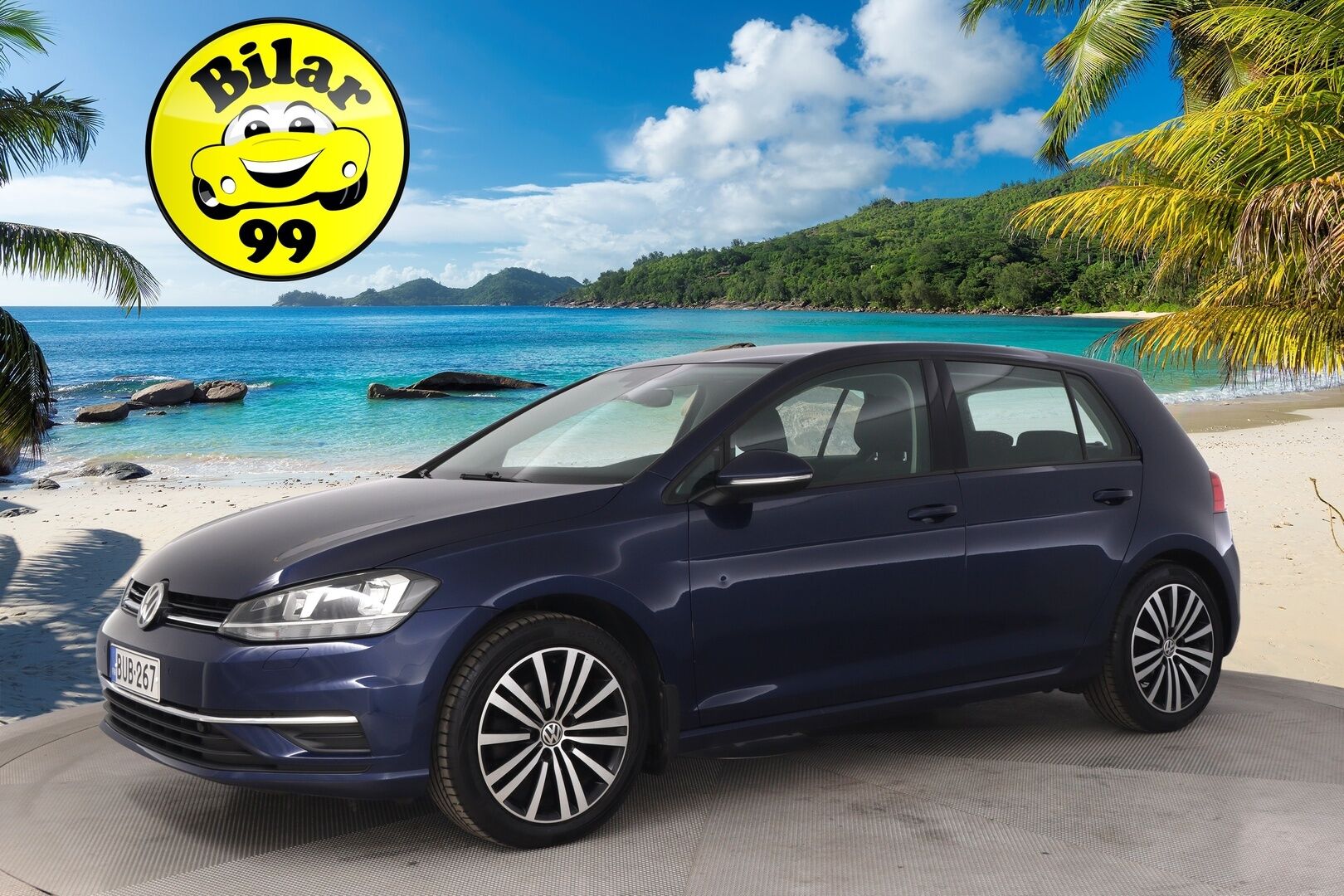 Volkswagen Golf 2017 Comfortline 1,0 TSI 81 kW * ACC / P.kamera / Vetokoukku / Lohkolämmitin * - Kahdet alumiinivanteet / Suomi-auto - HULLUT AVAJAISHULINAT KORKOTARJOUS 3,29 %