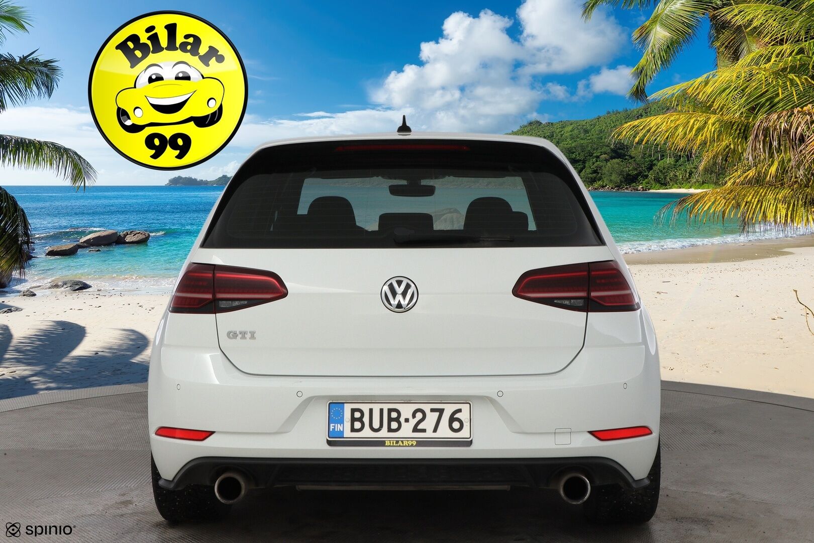 Volkswagen Golf 2017 GTI 2,0 TSI 169 kW (230 hv) * 1OM Suomiauto / DynAudio / Adapt.Vakkari / Peruutuskamera / Merkkihuollot / Digimittari - Juuri tullut Tampereelle! - HULLUT AVAJAISHULINAT KORKOTARJOUS 3,29 %