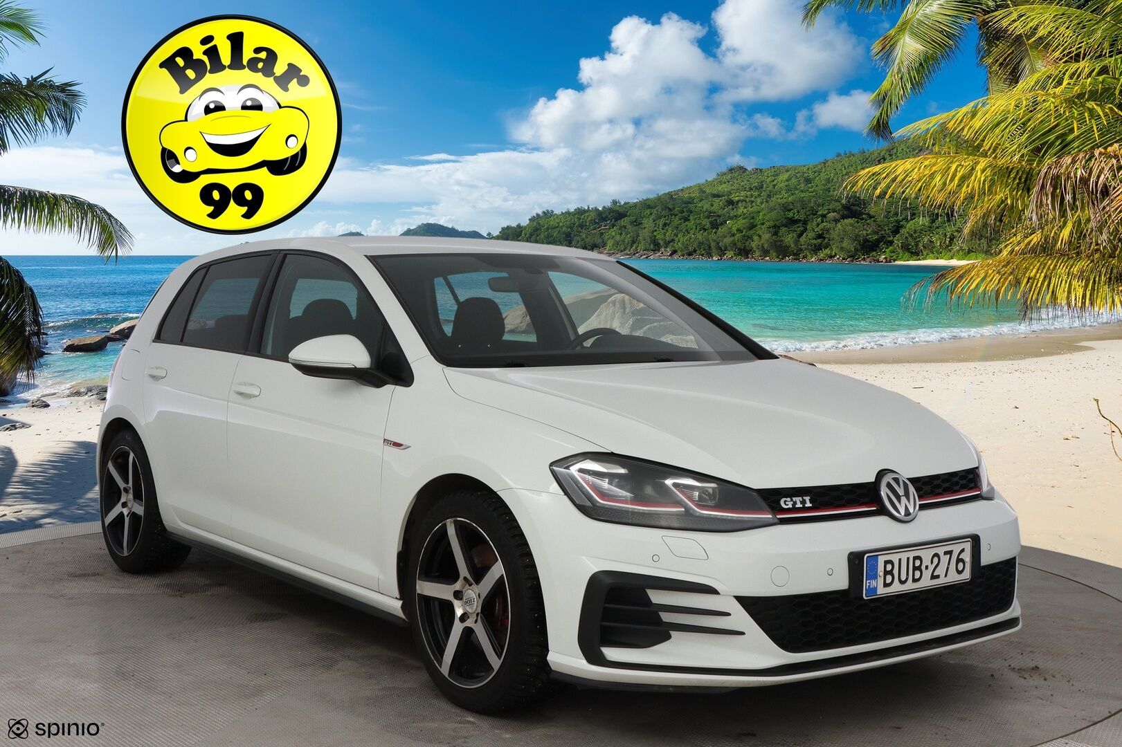 Volkswagen Golf 2017 GTI 2,0 TSI 169 kW (230 hv) * 1OM Suomiauto / DynAudio / Adapt.Vakkari / Peruutuskamera / Merkkihuollot / Digimittari - Juuri tullut Tampereelle!