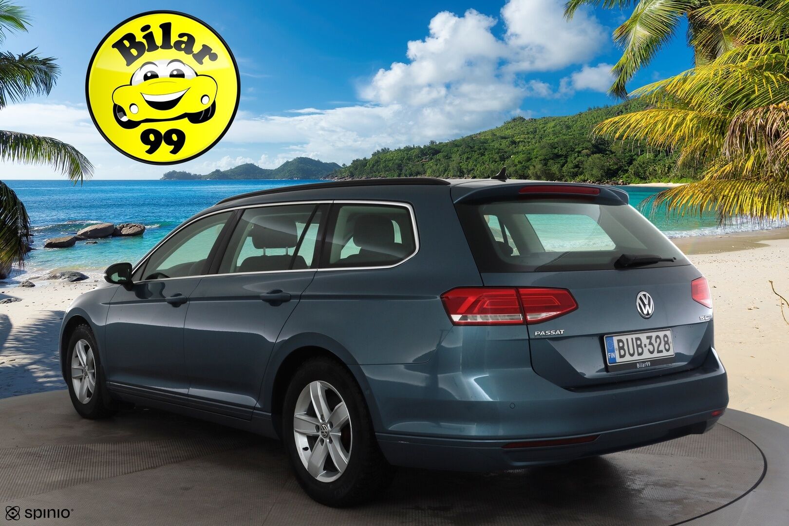 Volkswagen Passat 2017 Variant Comfortline 1,4 TSI 92 kW DSG * Vakkari / P.tutkat / LED / Navi / Webasto * - Suomi-auto / Kahdet renkaat aluvanteilla - HULLU BLACKWEEK KORKOTARJOUS 2,49%