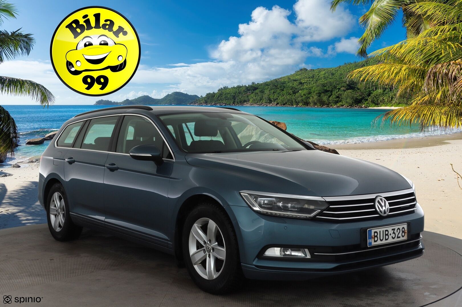 Volkswagen Passat 2017 Variant Comfortline 1,4 TSI 92 kW DSG * Vakkari / P.tutkat / LED / Navi / Webasto * - Suomi-auto / Kahdet renkaat aluvanteilla - HULLU BLACKWEEK KORKOTARJOUS 2,49%