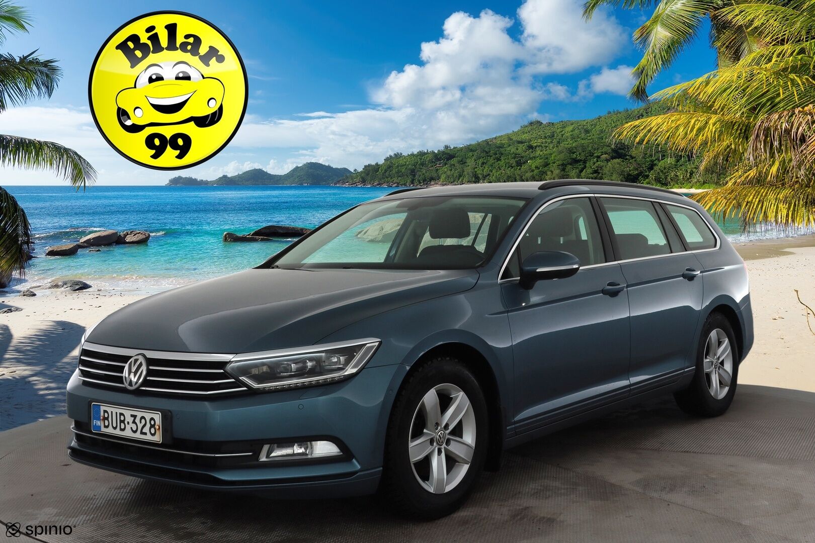 Volkswagen Passat 2017 Variant Comfortline 1,4 TSI 92 kW DSG * Vakkari / P.tutkat / LED / Navi / Webasto * - Suomi-auto / Kahdet renkaat aluvanteilla - HULLU BLACKWEEK KORKOTARJOUS 2,49%
