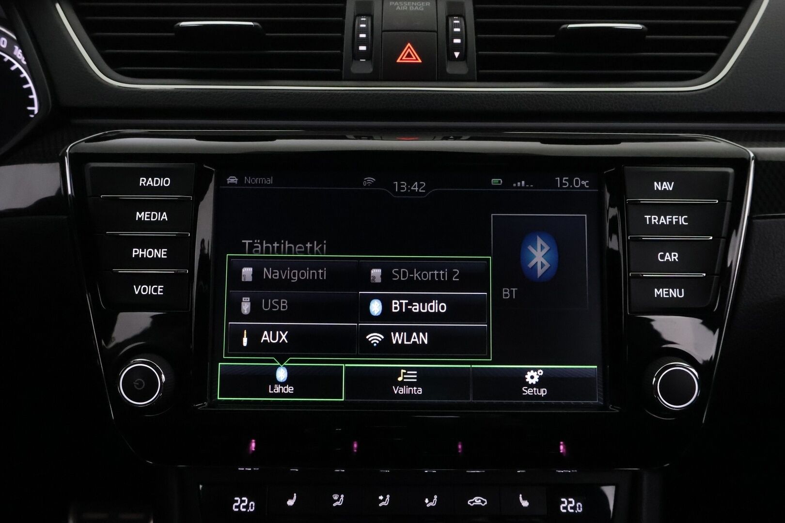 Skoda Superb 2017 2,0 TDI 190 4x4 SportLine DSG Autom. * Webasto / Adapt.Vakkari / Canton / Vetokoukku / Nahka-Alcantara / Adapt.LED - Supervarusteet / Hyvin huollettu / Juuri tullut Tampereelle!