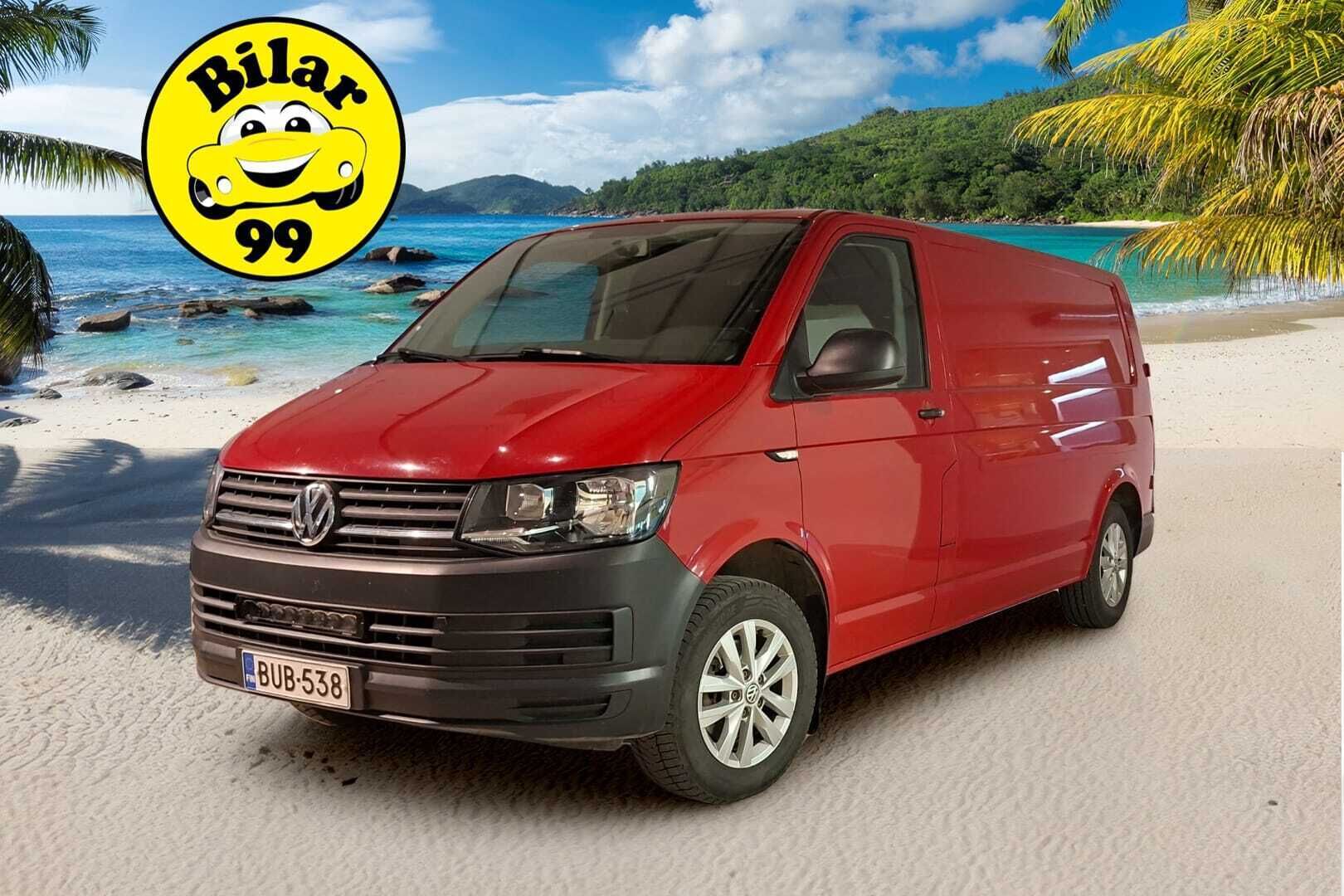 Volkswagen Transporter 2017 Pitkä 2,0 TDI 84 kW 3000kg PRO **Webasto / Koukku / Vakkari / Pariovet** - Webasto / Vakkari / Koukku