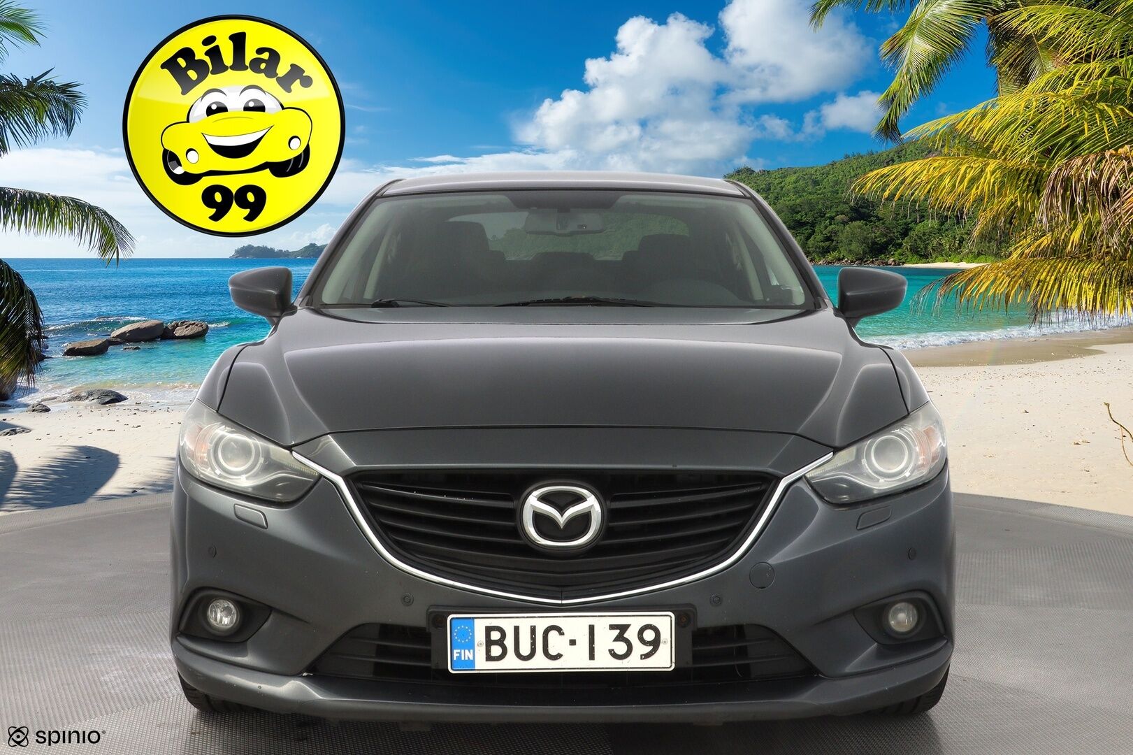 Mazda 6 2013 Sedan SkyActiv-G Premium 6AT *Kamera / Tutkat / Cruise* - Huollettu 199tkm / Juuri katsastettu /  Kahdet hyvät renkaat vanteilla