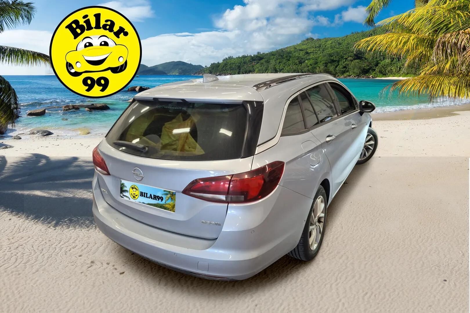 Opel Astra 2017 Sports Tourer Innovation 1,0 Turbo Start/Stop 77kW ECT5 - | Suomi-auto | Merkkihuollettu | Lohko ja sisäpistoke | Keyless | P.Kamera | Lämmitettävä ohjauspyörä | AppleCarPlay | 2X Renkaat & Aluvanteet |