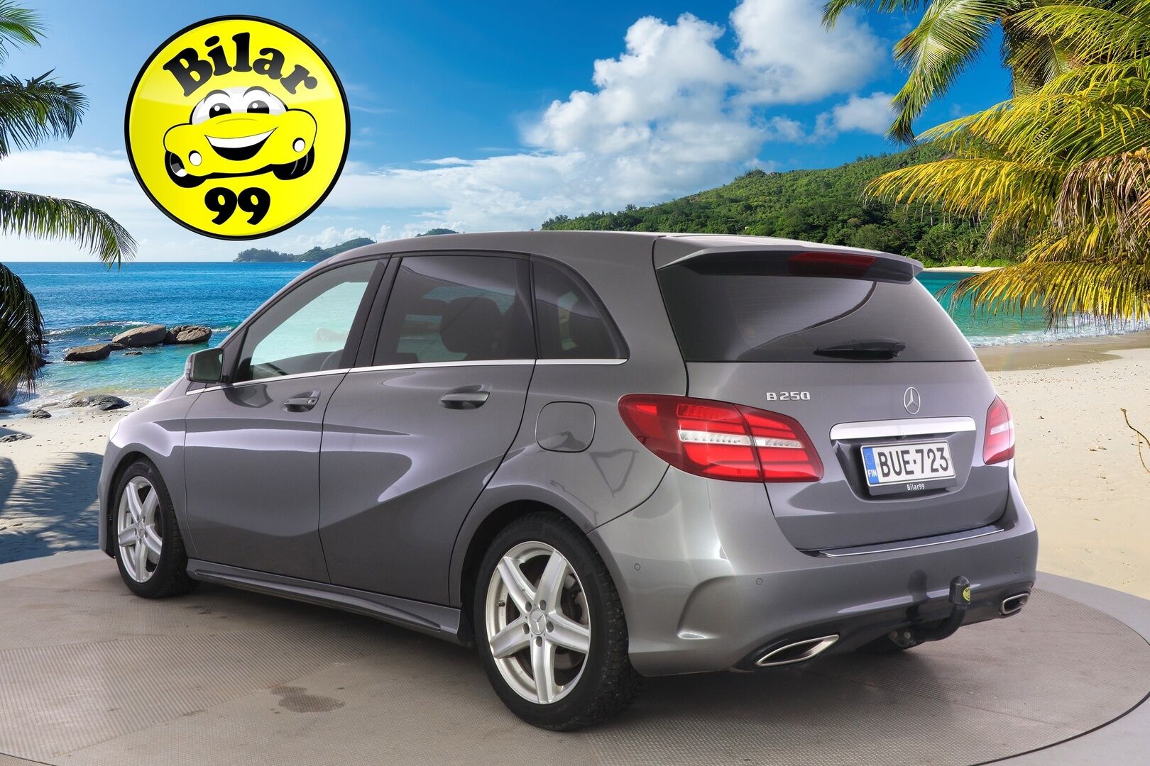 Mercedes-Benz B 2015 B 250 Farmari (AC) 5ov 1991cm3 A - Webasto / Panorama / kahdet renkaat / Koukku