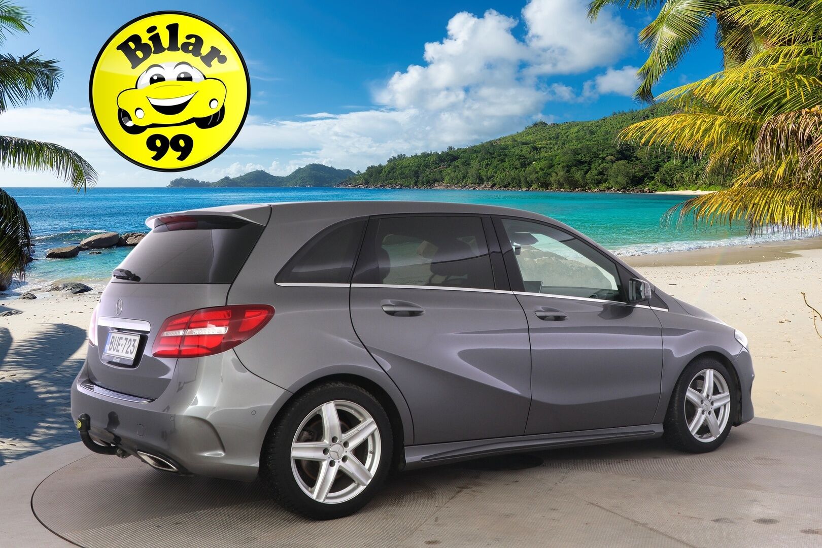 Mercedes-Benz B 2015 B 250 Farmari (AC) 5ov 1991cm3 A - Webasto / Panorama / kahdet renkaat / Koukku