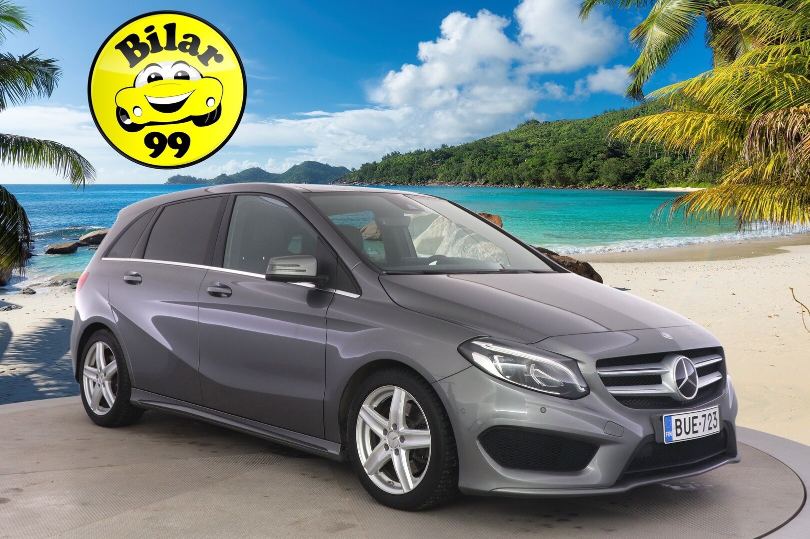 Mercedes-Benz B 2015 B 250 Farmari (AC) 5ov 1991cm3 A - Webasto / Panorama / kahdet renkaat / Koukku