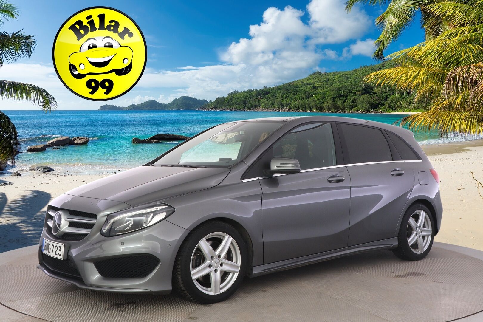 Mercedes-Benz B 2015 B 250 Farmari (AC) 5ov 1991cm3 A - Webasto / Panorama / kahdet renkaat / Koukku