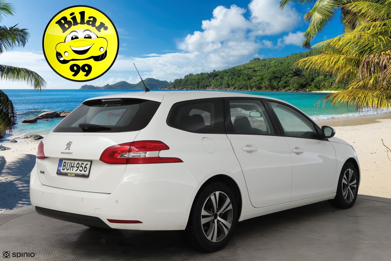 Peugeot 308 2015 SW Active PureTech 130 * Suomiauto / Lohko & Sisäpistoke / Vakkari / Aut.Ilmastointi / 2x Renkaat! - 2x Renkaat / Jakopää tehty!