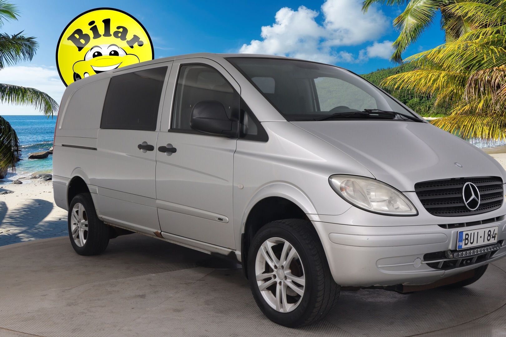 Mercedes-Benz Vito 2007 115 CDI 4x4 - P-kamera | Penkinlämmittimet | Juuri katsastettu