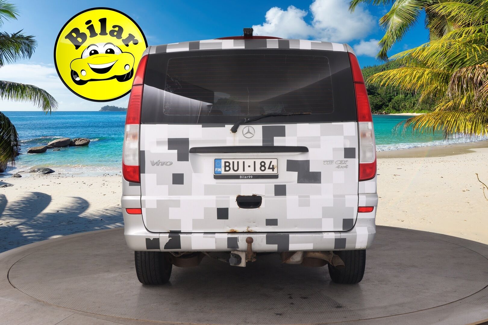 Mercedes-Benz Vito 2007 115 CDI 4x4 - P-kamera | Penkinlämmittimet | Juuri katsastettu