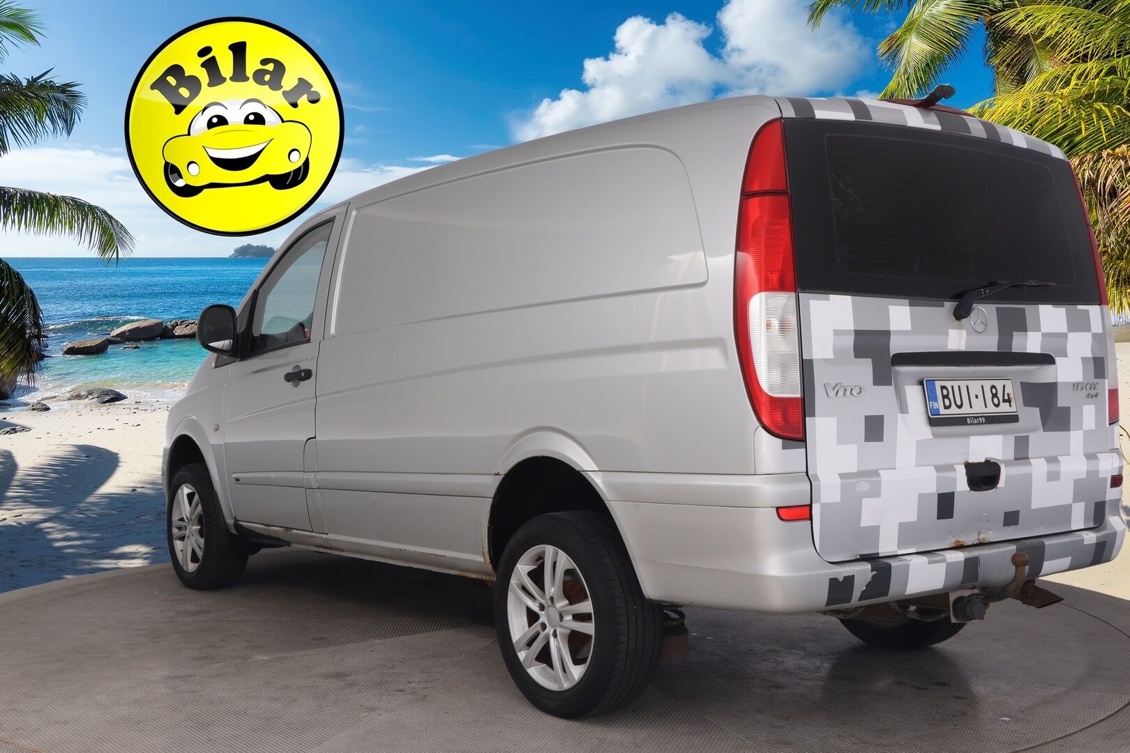 Mercedes-Benz Vito 2007 115 CDI 4x4 - P-kamera | Penkinlämmittimet | Juuri katsastettu