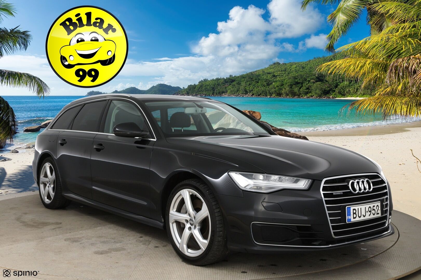 Audi A6 2015 Avant Business Sport 3,0 V6 TDI 160 kW quattro S tronic / LED / Sporttipenkit / P-kamera / Vetokoukku - Merkkihuolettu / P. Tutkat
