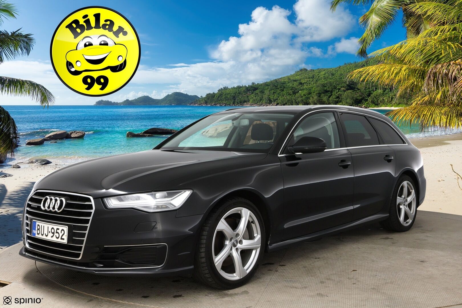 Audi A6 2015 Avant Business Sport 3,0 V6 TDI 160 kW quattro S tronic / LED / Sporttipenkit / P-kamera / Vetokoukku - Merkkihuolettu / P. Tutkat