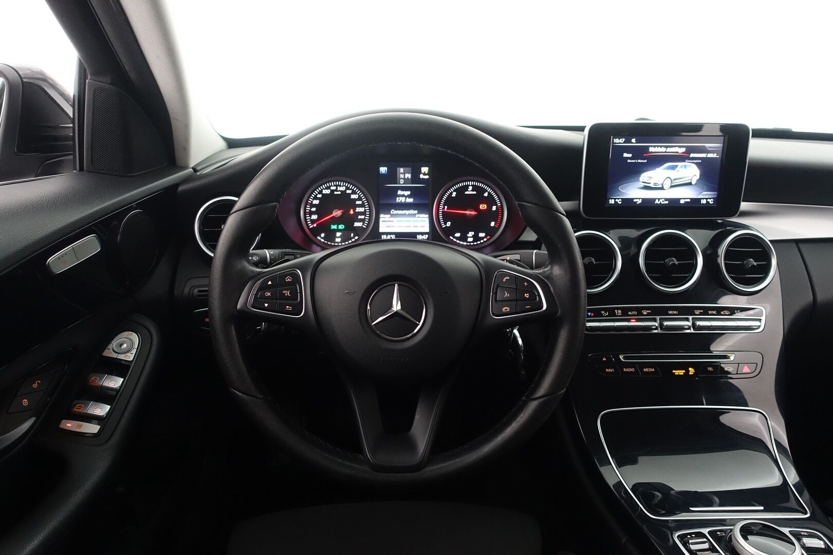 Mercedes-Benz C 2017 180 d T A Premium Business - | Suomi-auto | ILS | Sport-penkit | IHC+| Tutkat | Vakkari | 