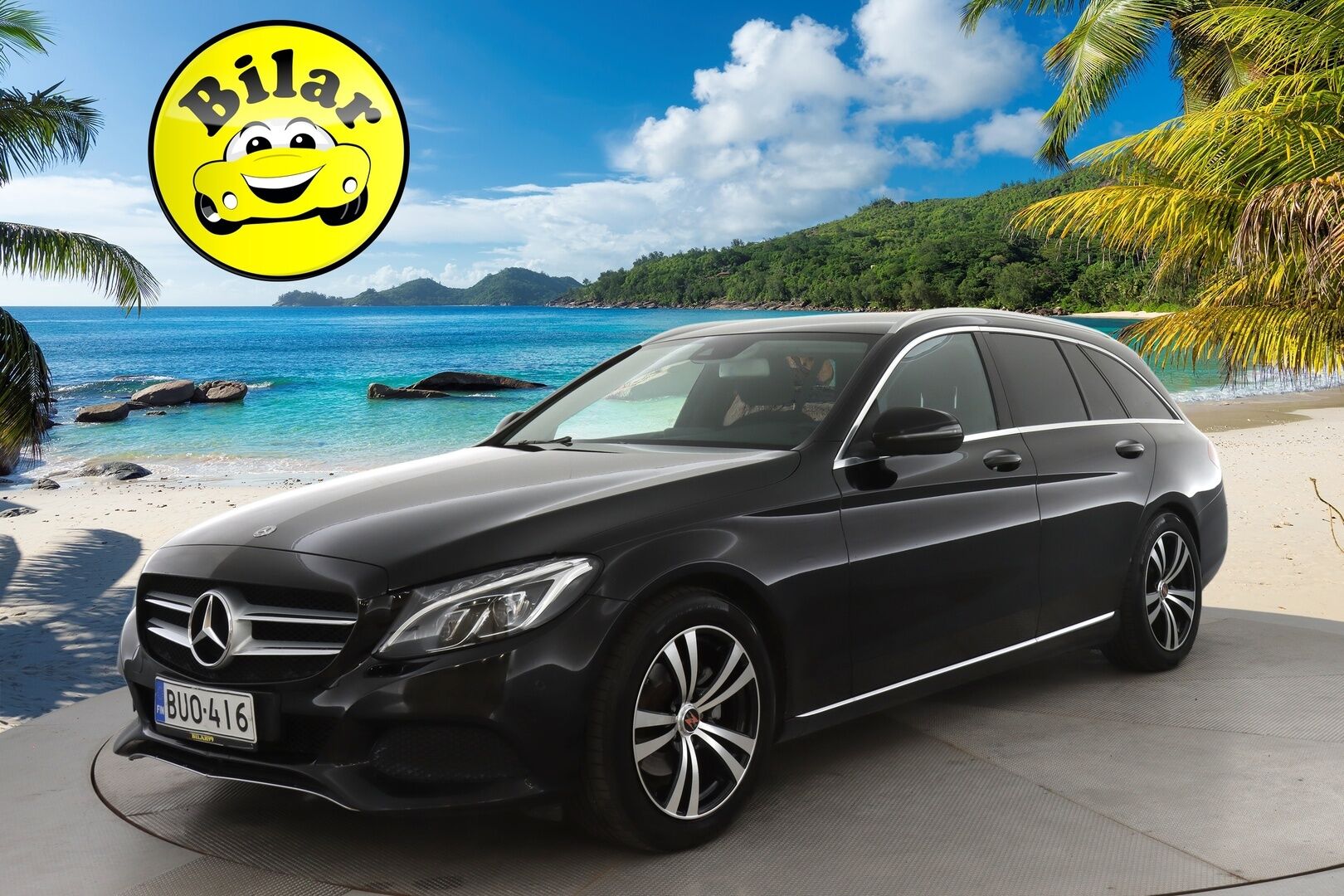 Mercedes-Benz C 2017 180 d T A Premium Business - | Suomi-auto | ILS | Sport-penkit | IHC+| Tutkat | Vakkari | 