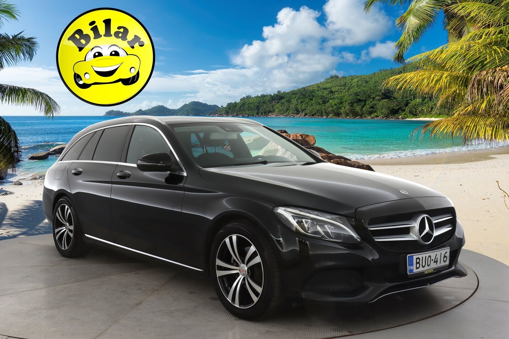 Mercedes-Benz C 2017 180 d T A Premium Business - | Suomi-auto | ILS | Sport-penkit | IHC+| Tutkat | Vakkari | 
