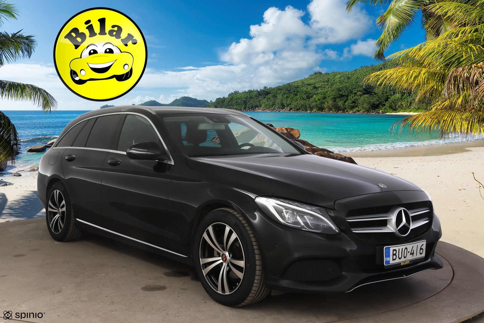 Mercedes-Benz C 2017 180 d T A Premium Business - | Suomi-auto | ILS | Sport-penkit | Tutkat edessä ja takana | Vakkari | Huollettu  116tkm 2/2026 |