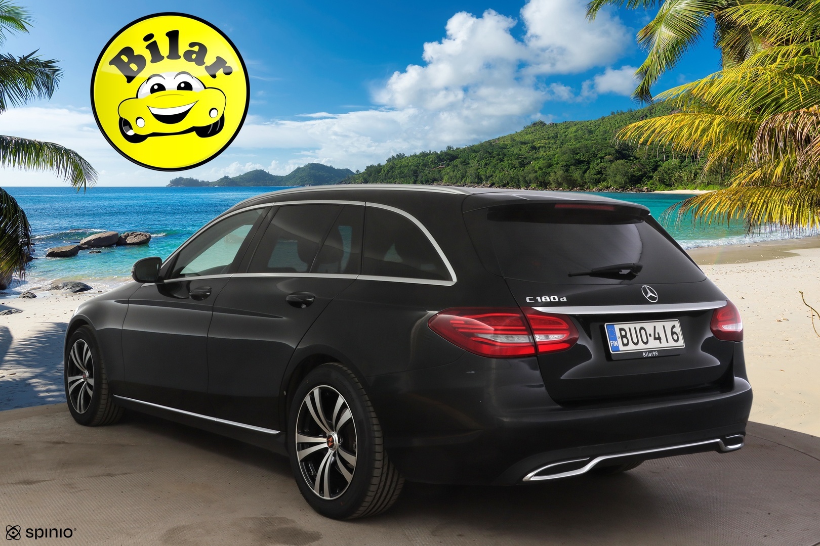 Mercedes-Benz C 2017 180 d T A Premium Business - | Suomi-auto | ILS | Sport-penkit | Tutkat edessä ja takana | Vakkari | Huollettu  116tkm 2/2026 |