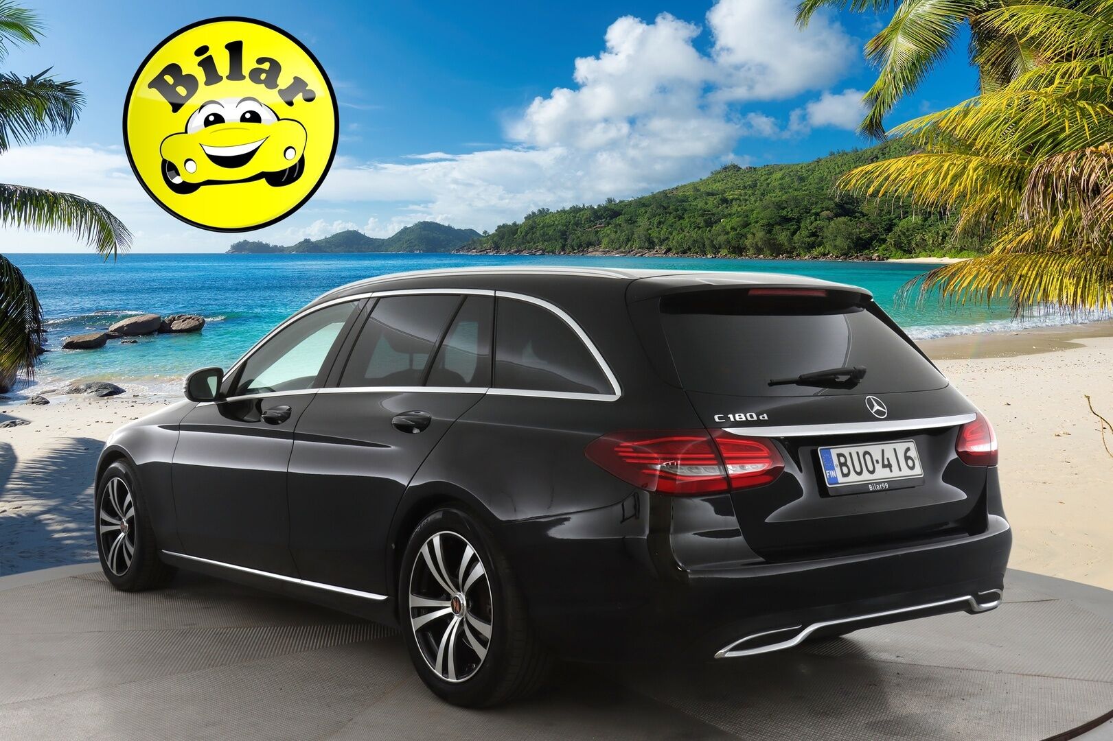 Mercedes-Benz C 2017 180 d T A Premium Business - | Suomi-auto | ILS | Sport-penkit | IHC+| Tutkat | Vakkari | 