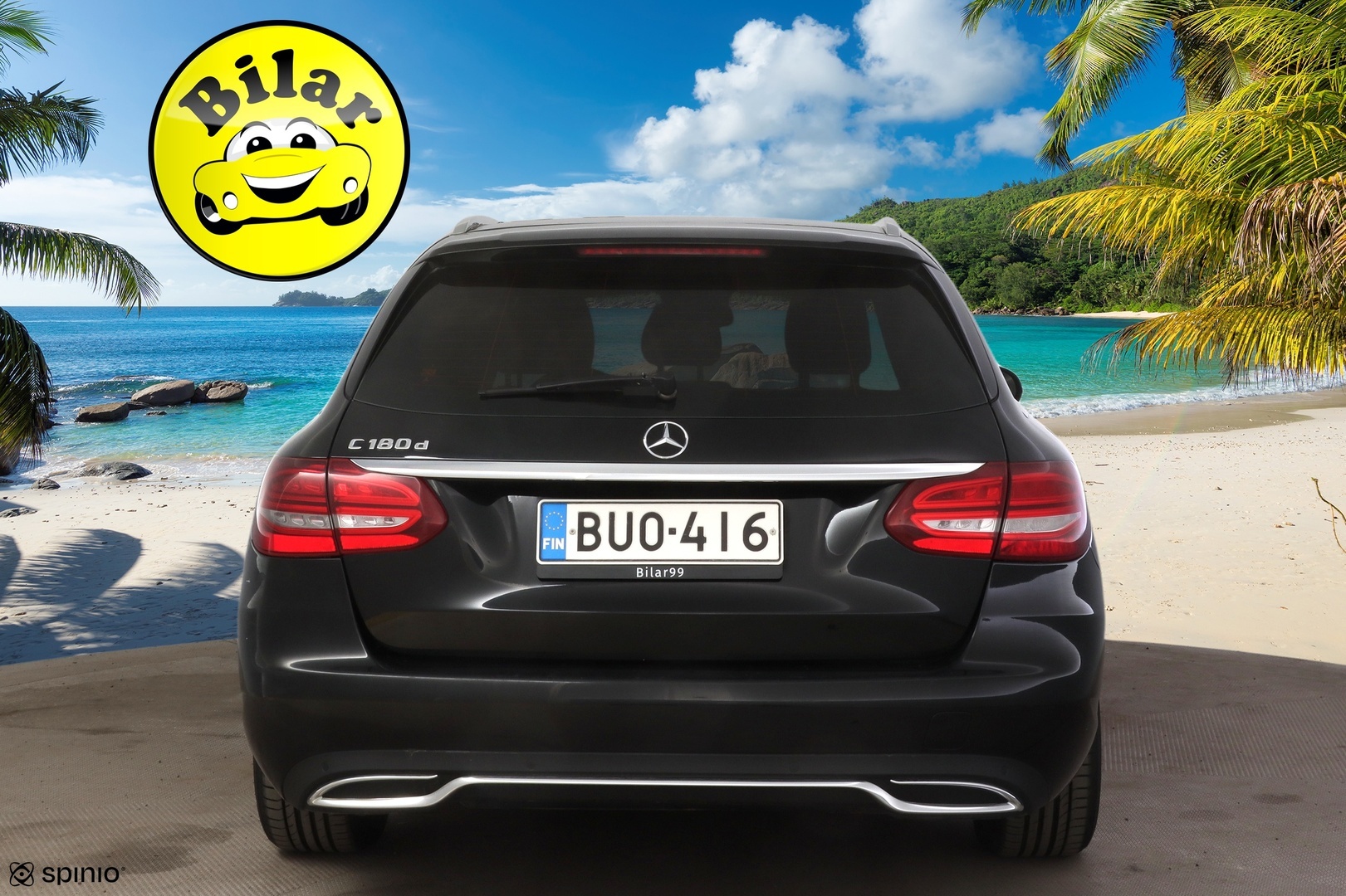 Mercedes-Benz C 2017 180 d T A Premium Business - | Suomi-auto | ILS | Sport-penkit | Tutkat edessä ja takana | Vakkari | Huollettu  116tkm 2/2026 |
