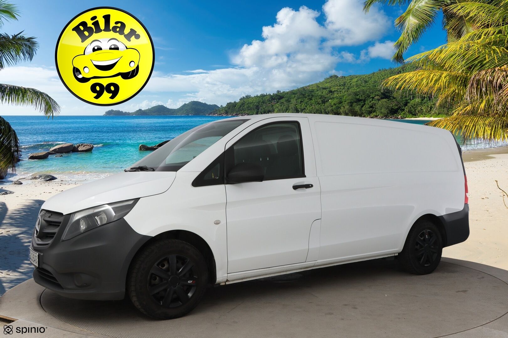 Mercedes-Benz Vito 2017 114CDI-3,05/32K keskipitkä A2 - Suomiauto / Webasto / Vetokoukku / Sortimo Hyllyköt / Invertteri / Peruutuskamera / Lohko & Sisäpistoke / Juuri tullut Tampereelle!
