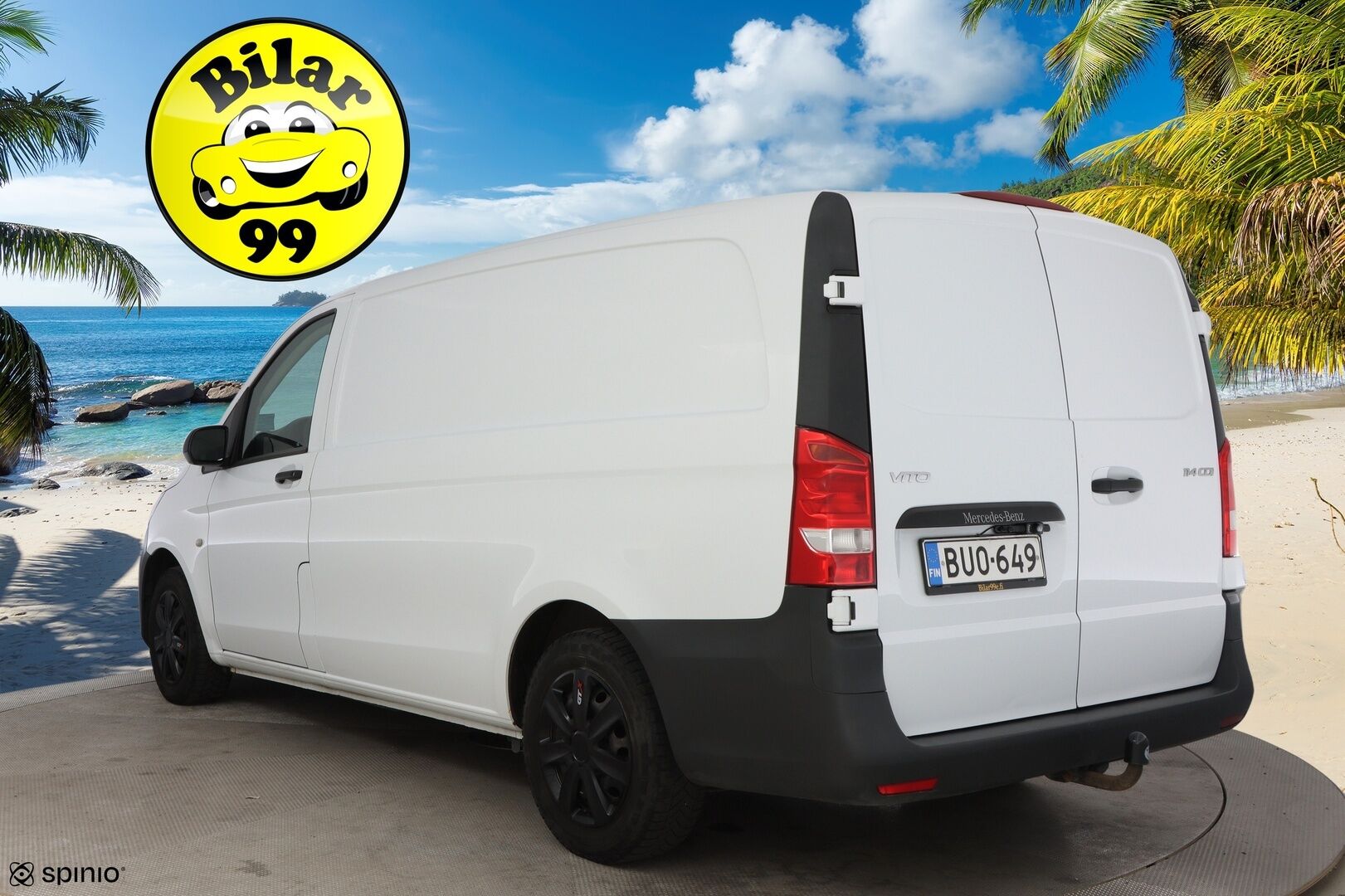 Mercedes-Benz Vito 2017 114CDI-3,05/32K keskipitkä A2 - Suomiauto / Webasto / Vetokoukku / Sortimo Hyllyköt / Invertteri / Peruutuskamera / Lohko & Sisäpistoke / Juuri tullut Tampereelle!