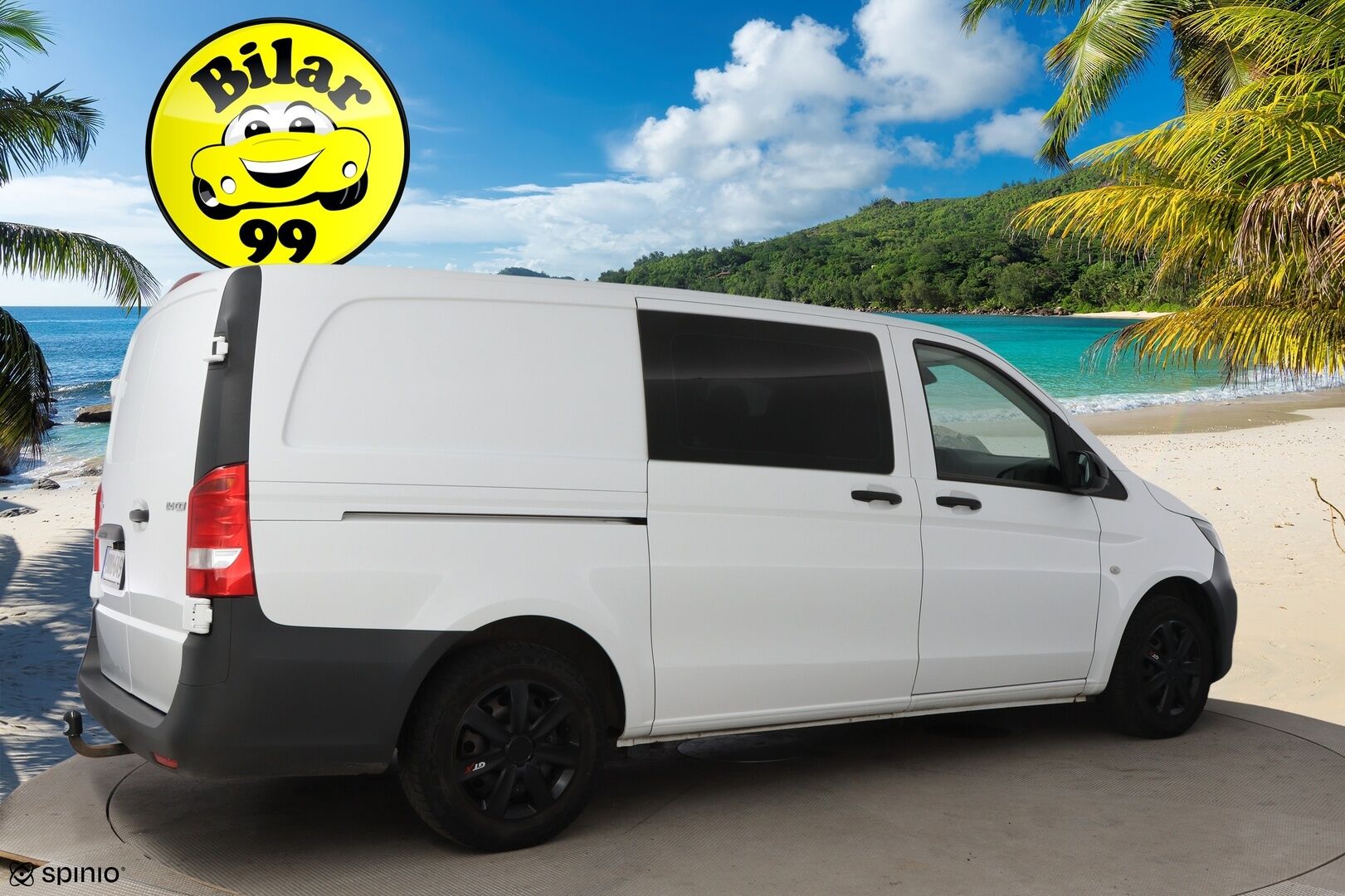 Mercedes-Benz Vito 2017 114CDI-3,05/32K keskipitkä A2 - Suomiauto / Webasto / Vetokoukku / Sortimo Hyllyköt / Invertteri / Peruutuskamera / Lohko & Sisäpistoke / Juuri tullut Tampereelle!