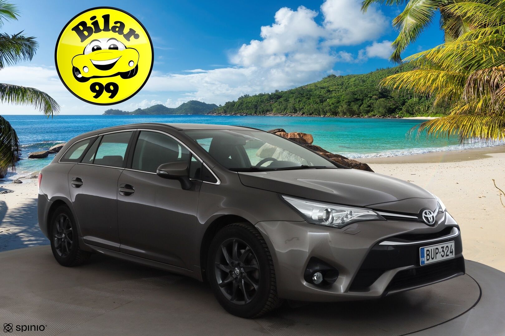 Toyota Avensis 2017 1,8 Valvematic Active Touring Sports Multidrive S * Lohkolämmitin / Vakkari / Kaistavahti / P.Kamera / Bluetooth * - Suomi-auto / Kahdet renkaat aluvanteilla / Merkkihuollot