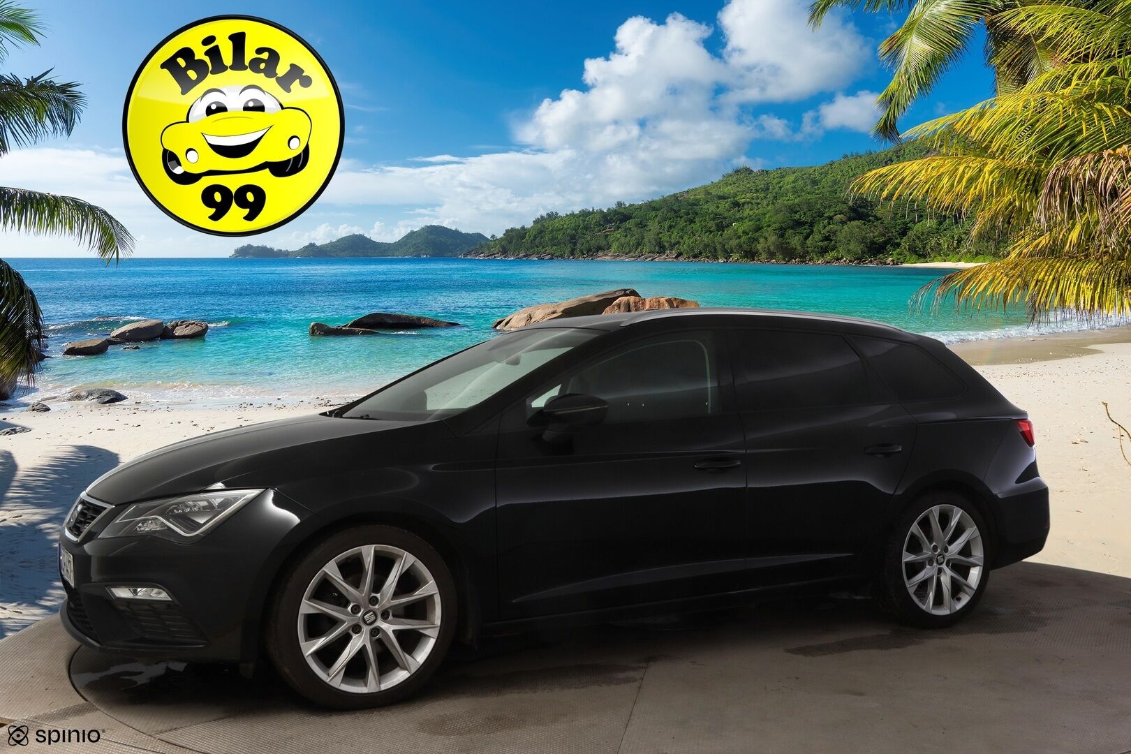 Seat Leon ST 2017 1,4 TSI 150 ACT FR DSG * Adapt. Vakkari / Webasto / Seat Sound System / Full Link * - 1-Omisteinen Suomi-auto Vetokoukulla!