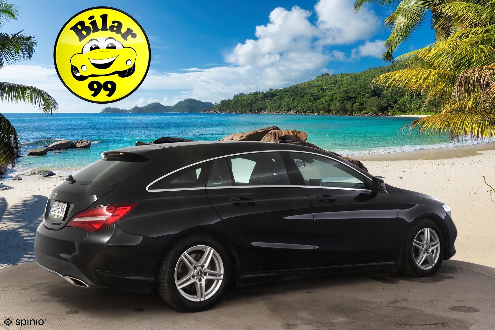 Mercedes-Benz CLA 2017 180 Shooting Brake Automatic Edition * AMG ulkonäkö / P. Kamera / Sporttipenkit / Vakkari / LED * - Suomi-auto / Lohkolämmitin / Kahdet renkaat alumiinivanteilla!